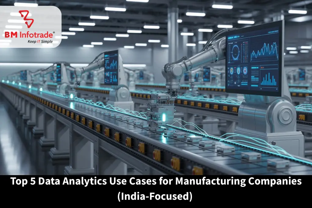 Top 5 Data Analytics Use Cases for Manufacturing Companies (India-Focused)